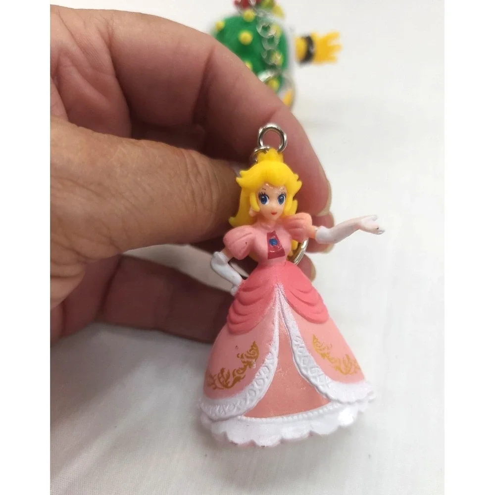 12 Nintendo Suoer Mario Bros Characters Keychains